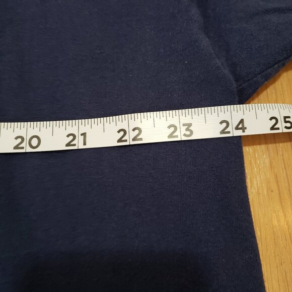 Woodworking T Shirt Mens 2XL Blue Short Sleeve I Could Build That Hanes Cotton - Picture 8 of 10